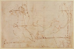 研究河神 作者 米开朗基罗（Michelangelo Buonarroti）